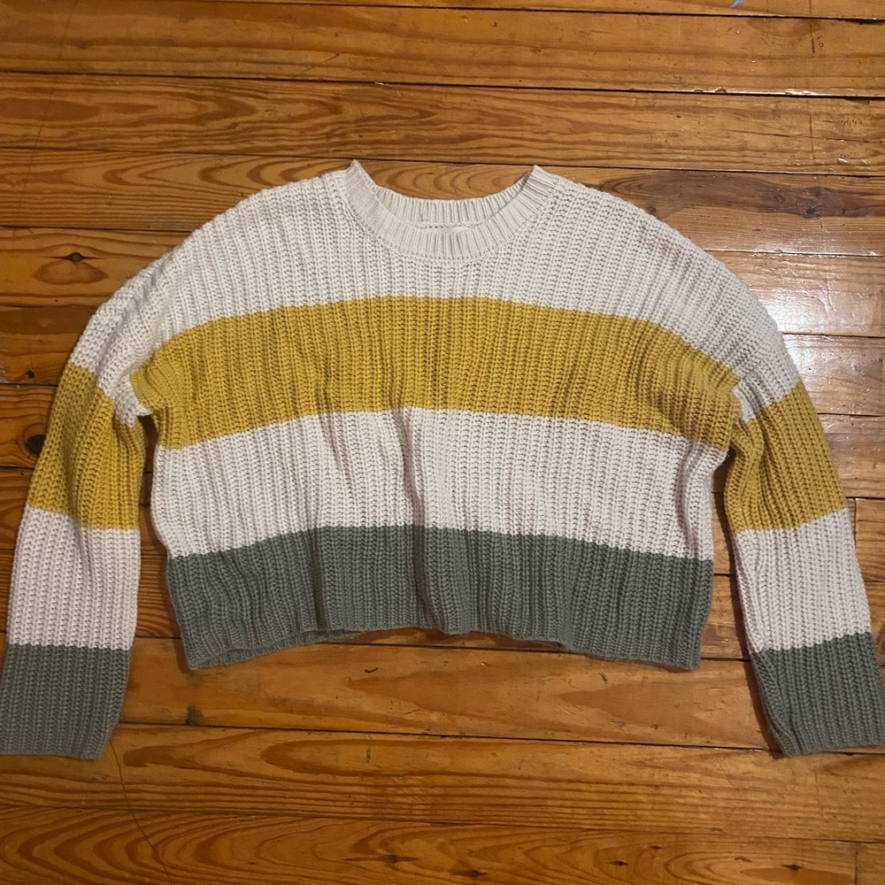 Moon and Madison cropped sweater